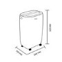 Refurbished Argo 12 Litre  Dehumidifier with Digital Humidistat and Anti Dust filter