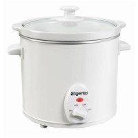 Elgento E16002 3 Litre White Slow Cooker