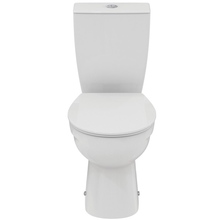 Ideal Standard Eurovit+ Close Coupled Toilet with Soft Close Seat