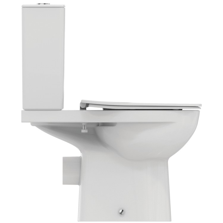 Ideal Standard Eurovit+ Close Coupled Toilet with Soft Close Seat
