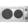 Hotpoint E320SKIX 30cm Wide Two Zone Sealed Plate Hob - Stainless Steel