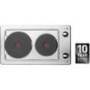 Hotpoint E320SKIX 30cm Wide Two Zone Sealed Plate Hob - Stainless Steel
