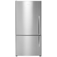 Fisher & Paykel E402BLX4 24055  63.5cm Wide Curved Door Left Hand Hinge Freestanding Fridge Freezer - EZKleen Stainless Steel