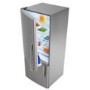 Fisher & Paykel E402BLX4 24055  63.5cm Wide Curved Door Left Hand Hinge Freestanding Fridge Freezer - EZKleen Stainless Steel