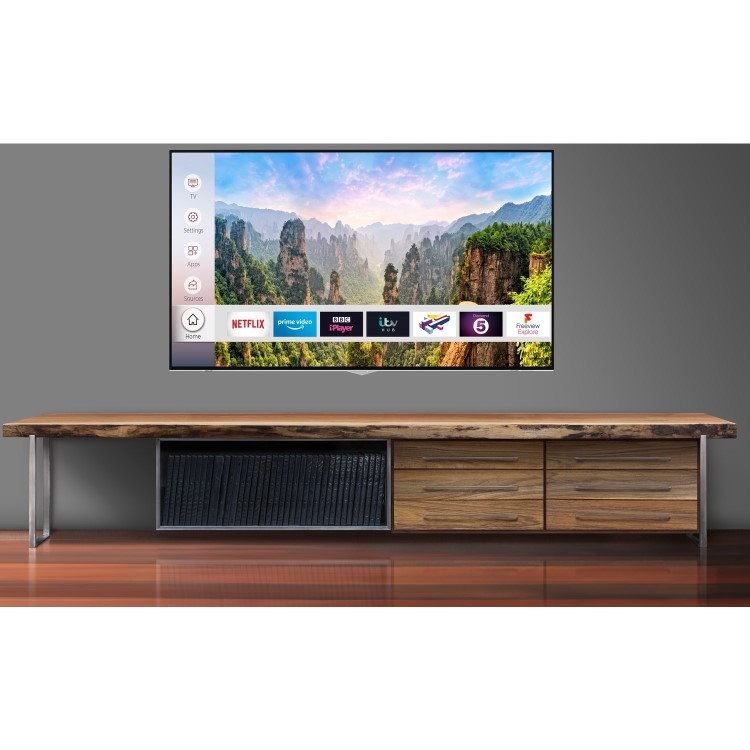 Electriq 43-inch 4K Ultra HD HDR Dolby Vision LED Smart TV with Freeview HD and Freeview Play