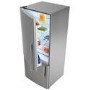 Fisher & Paykel E442BLX4 24101  68cm Wide Curved Door Left Hand Hinge Freestanding Fridge Freezer - EZKleen Stainless Steel