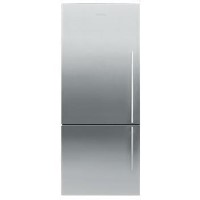 Fisher & Paykel E442BLXFD4 24105  68cm Wide Flat Door Left Hand Hinge Freestanding Fridge Freezer - EZKleen Stainless Steel