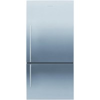 Fisher & Paykel E522BRXFD4 24155 79cm Wide Flat Door Right Hand Hinge Freestanding Fridge Freezer - EZKleen Stainless Steel