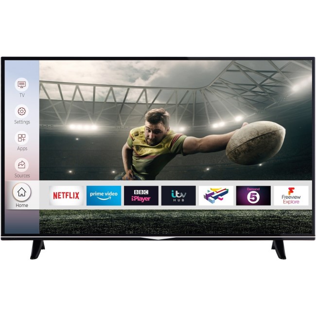 ElectriQ 50" 4K Ultra HD HDR Smart LED TV with Alexa
