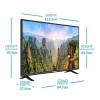 electriQ 49&quot; 4K Ultra HD Smart HDR LED TV with Dolby Vision and Freeview Play