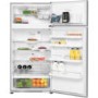 Fisher & Paykel E521TLX2 23390 79cm Wide Top Mount Left Hand Hinge Freestanding Fridge Freezer - EZKleen Stainless Steel