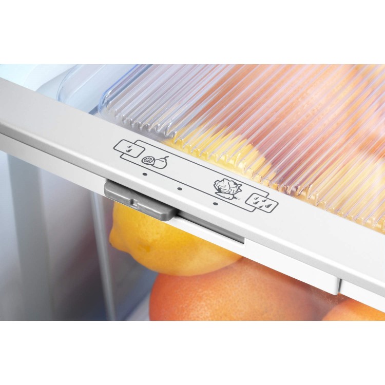 Fisher & Paykel E521TLX2 23390 79cm Wide Top Mount Left Hand Hinge Freestanding Fridge Freezer - EZKleen Stainless Steel