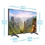 electriq 58" 4K LED HDR Smart TV with Freeview Play with Alexa