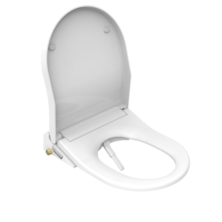 Smart Bidet Heated Japanese Toilet Seat with Warm Air Drying and Remote Control - Purificare 