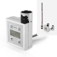 Terma KTX 3 + TS1 120W Heating Element Chrome + T-Piece