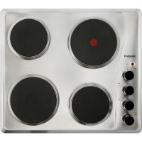 GRADE A1 - Hotpoint E6041X 58cm Four Zone Sealed Plate Hob - Stainless Steel