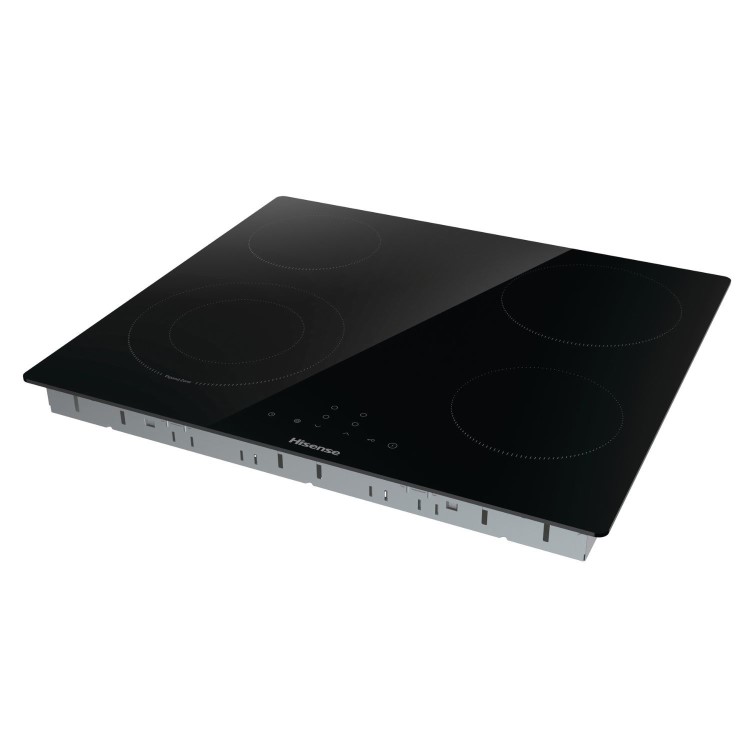GRADE A1 - Hisense 60cm 4 Zone Ceramic Hob 