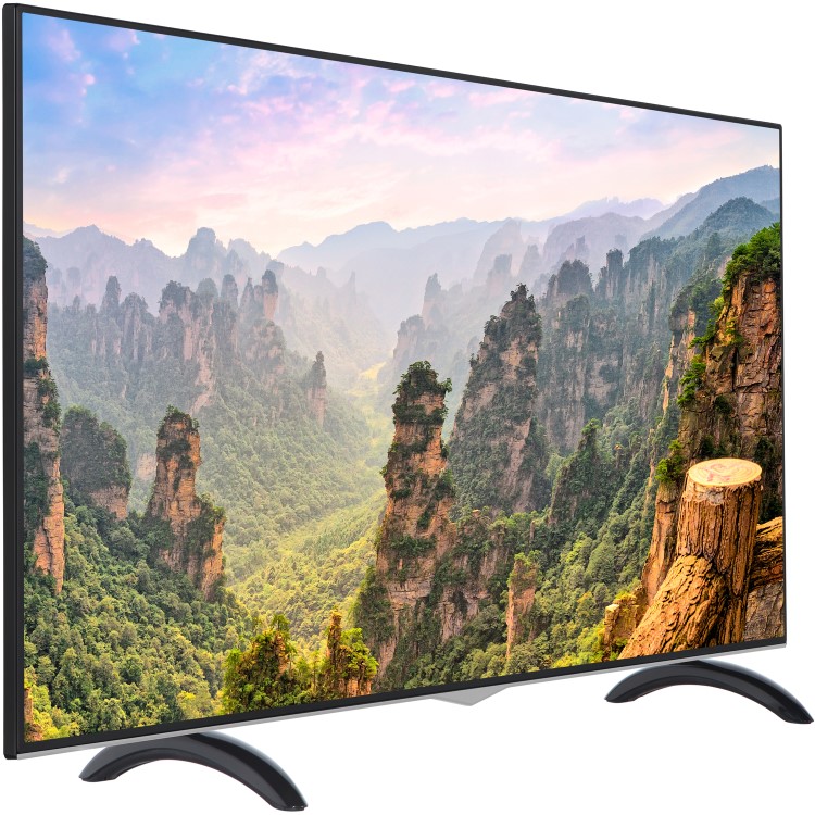 electriQ 55" 4K Ultra HD Dolby Vision HDR LED Smart TV with Freeview HD and Freeview Play