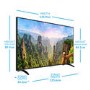 GRADE A2 - electriQ 65" 4K Ultra HD Smart HDR LED TV with Dolby Vision and Freeview Play