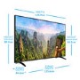 GRADE A2 - electriQ 65" 4K Ultra HD HDR Smart LED TV with Dolby Vision & Freeview Play
