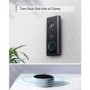 Eufy 2K HD Video Doorbell with HomeBase 2 - Black