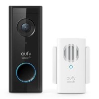 Eufy 1080p HD Battery Video Doorbell with Chime - Black