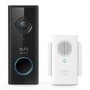 Eufy 1080p HD Battery Video Doorbell with Chime - Black