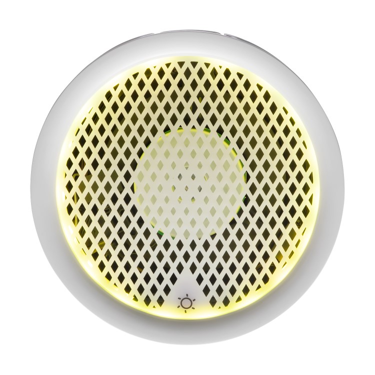 GRADE A2 - Ultra Quiet HEPA Air Purifier with Air Quality Temperature and Humidity Indicators