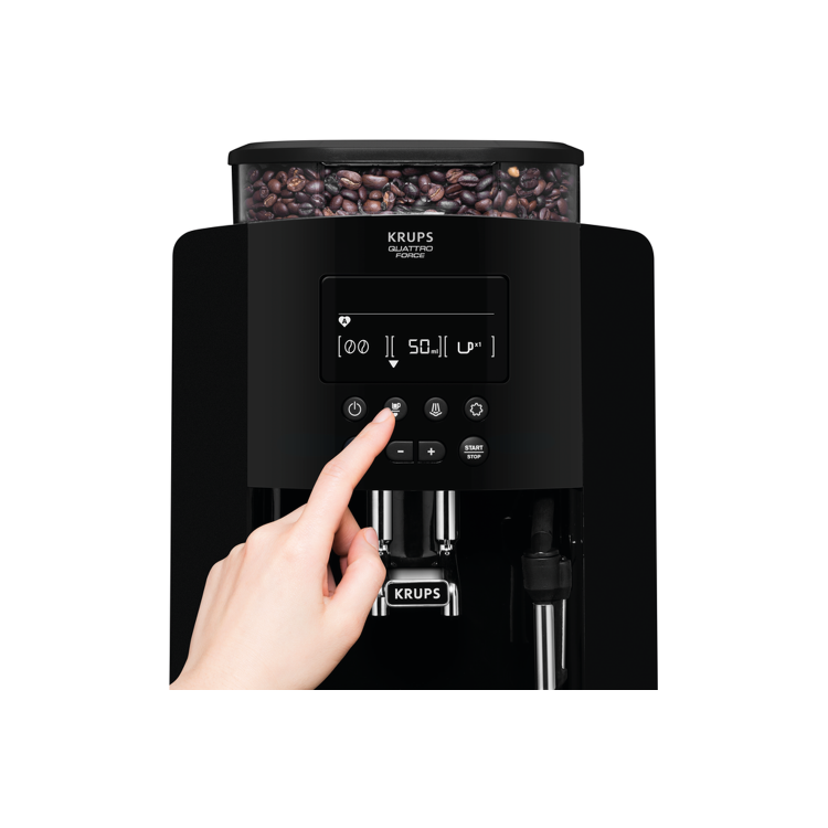 Krups Arabica Digital Bean To Cup Coffee Machine - Black