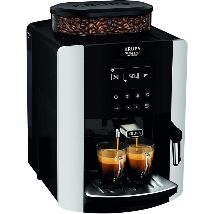 Krups Arabica Digital Bean to Cup Coffee Machine - Black & Silver