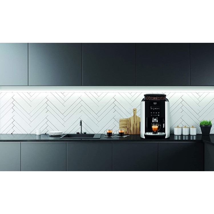Krups Arabica Digital Bean to Cup Coffee Machine - Black & Silver