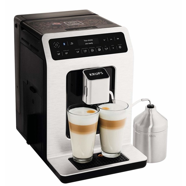 Krups EA893D40 Evidence Conneted Espresso Bean To Cup Coffee Machine - Metal