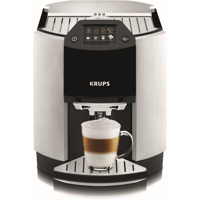 Krups EA9010 Bean To Cup Coffee Machine With Full Colour Screen