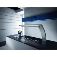 Elica EAGLE_ELEC Decorative 90cm Wide Downdraft Extractor For Electric Hobs ONLY