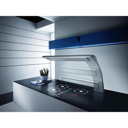 Elica EAGLE_ELEC Decorative 90cm Wide Downdraft Extractor For Electric Hobs ONLY