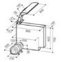 Elica EAGLE_ELEC Decorative 90cm Wide Downdraft Extractor For Electric Hobs ONLY