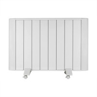 Refurbished electriQ 2000W Wall Mountable Low Energy Smart WiFi Alexa Aluminium Designer Radiator Bathroom Safe IP24