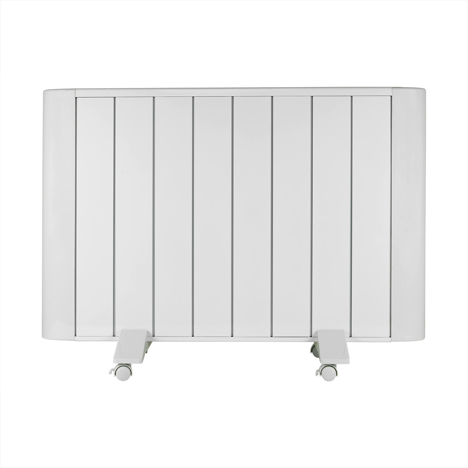 Refurbished electriQ 2000W Wall Mountable Low Energy Smart WiFi Alexa Aluminium Designer Radiator Ba