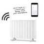 Refurbished electriQ 2000W Wall Mountable Low Energy Smart WiFi Alexa Aluminium Designer Radiator Bathroom Safe IP24