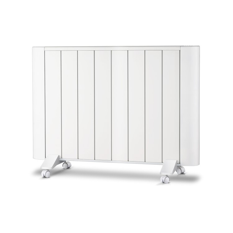Refurbished electriQ 2000W Wall Mountable Low Energy Smart WiFi Alexa Aluminium Designer Radiator Bathroom Safe IP24