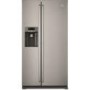 GRADE A3 - Moderate Cosmetic Damage - Electrolux EAL6141WOX Side by Side Fridge Freezer - Grey With Antifingerprint Stainless Steel Doors