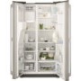 GRADE A3 - Moderate Cosmetic Damage - Electrolux EAL6141WOX Side by Side Fridge Freezer - Grey With Antifingerprint Stainless Steel Doors