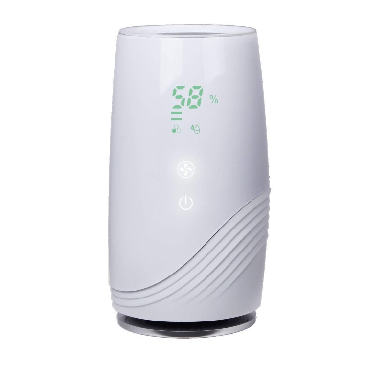 GRADE A1 - As new but box opened - Compact Ultra Quiet Hepa and Plasma Air Purifier with anti-bacterial technology