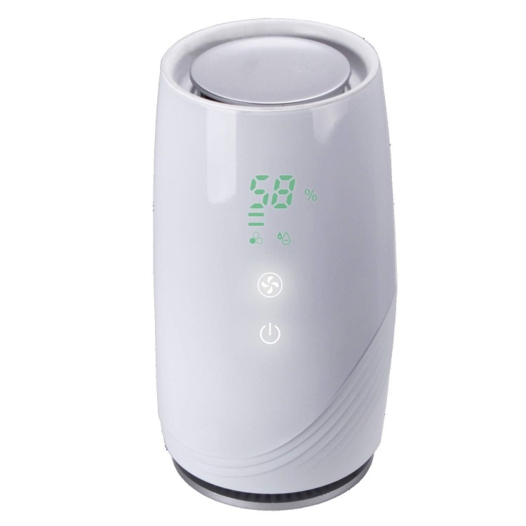 GRADE A1 - As new but box opened - Compact Ultra Quiet Hepa and Plasma Air Purifier with anti-bacterial technology
