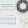 electriQ 3 Stage Smart HEPA Air Purifier with Aroma Diffuser