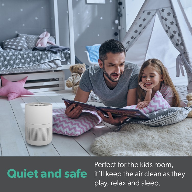 electriQ 3 Stage Smart HEPA Air Purifier with Aroma Diffuser