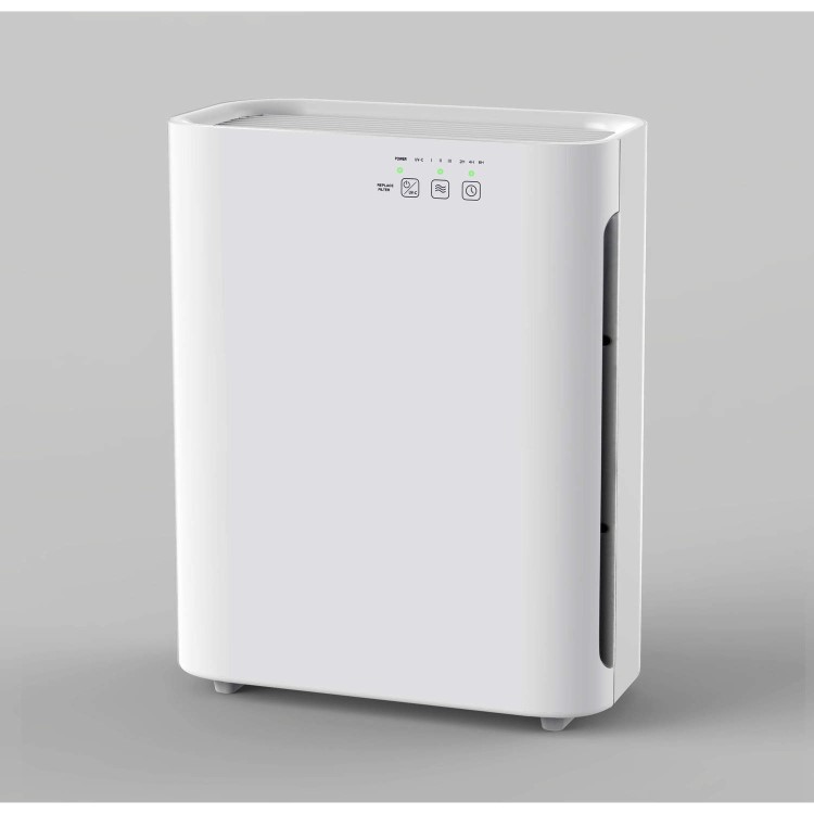 electriQ EAP125HUVC Air Purifier with 6 stage cleaning - True HEPA filter UV TiO2 & Ioniser - cleans rooms up to 40m2 