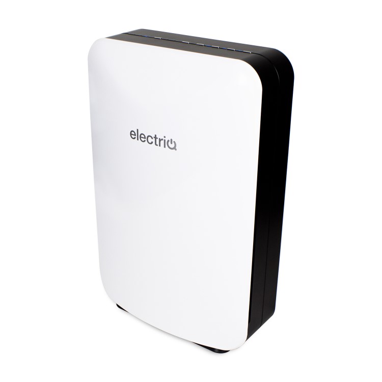 GRADE A1 - electriQ Air Purifier 6 Stage cleaning with True HEPA UV TiO2 Ioniser - Cleans room up to 60 sqm