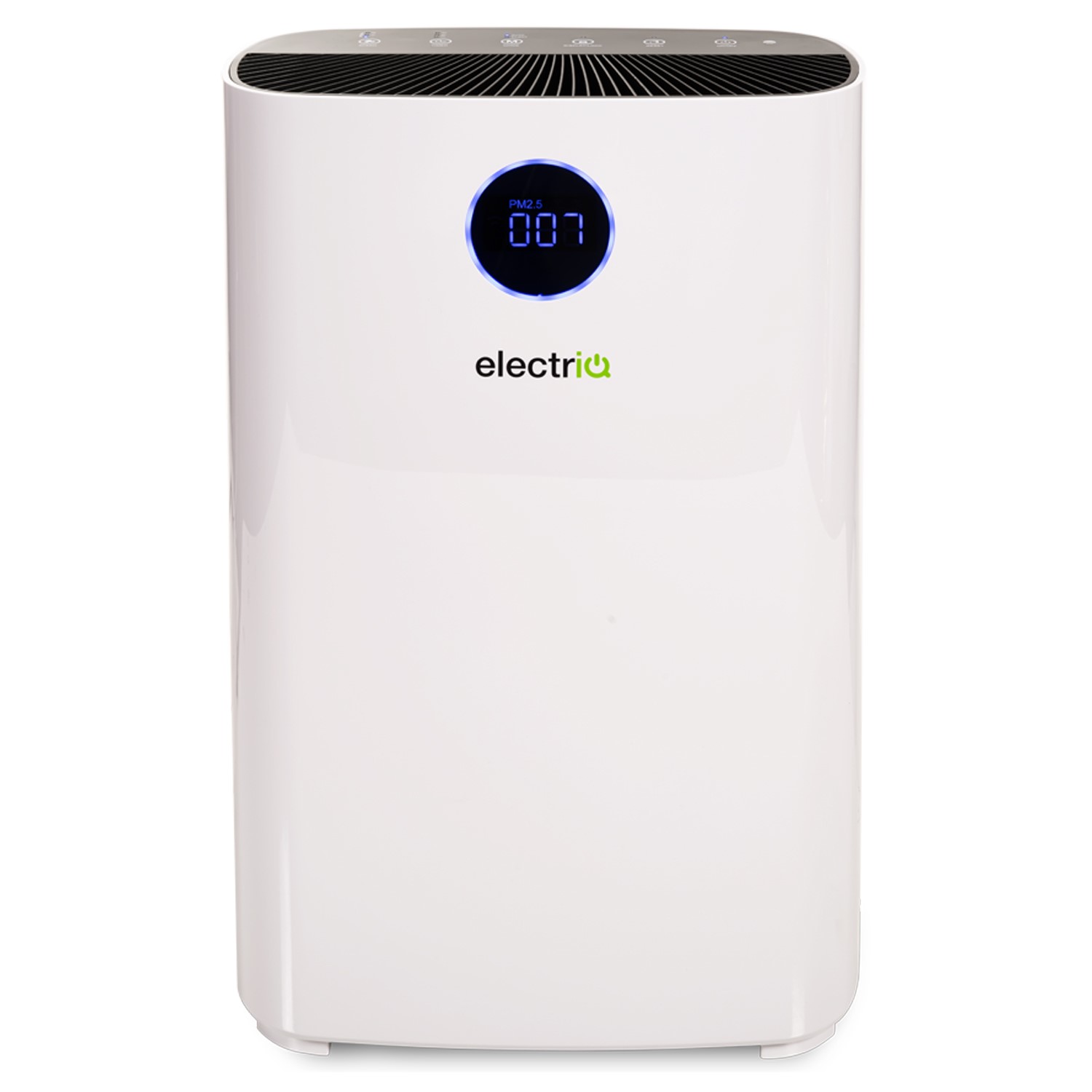 Refurbished electriQ Anti Bacterial PM2.5 HEPA Air Purifier with Air Quality Display and Timer for u