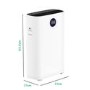 Refurbished electriQ 3 Stage HEPA Carbon Filter Air Purifier